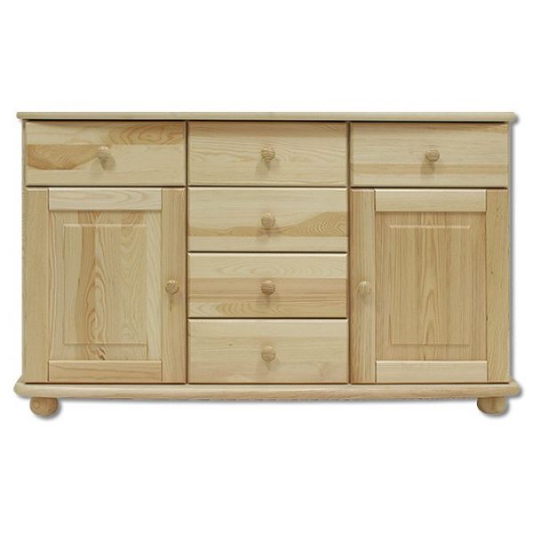 Komoda Country 110 – masiv borovice – šířka 125cm