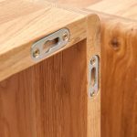 Sada tří závěsných dubových polic OakWood nr.09