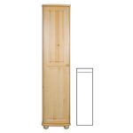 Šatní skříň Country 01 z masivu borovice – 45/190/60cm (š/v/h)