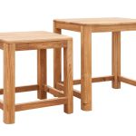 Set dvou dubových konferenčních stolků OakWood nr.05