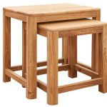 Set dvou dubových konferenčních stolků OakWood nr.05