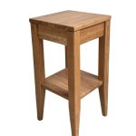 Stolek pod květiny Heritage retro masiv dub – 30/60/30cm (š/v/h) – 5YG