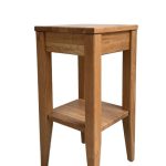 Stolek pod květiny Heritage retro masiv dub – 30/60/30cm (š/v/h) – 5YG
