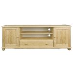 TV stolek / TV komoda Country 03 – masiv borovice – 163/60/42 (š/v/h)