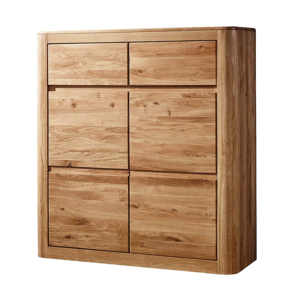 Velký dubový botník z masivu OakWood nr.17 – 100/111/37 cm (š/v/h)