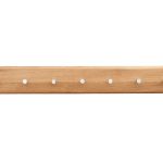 Věšák z masivu dubu OakWood nr.12 – 70/10/6 cm (š/v/h)