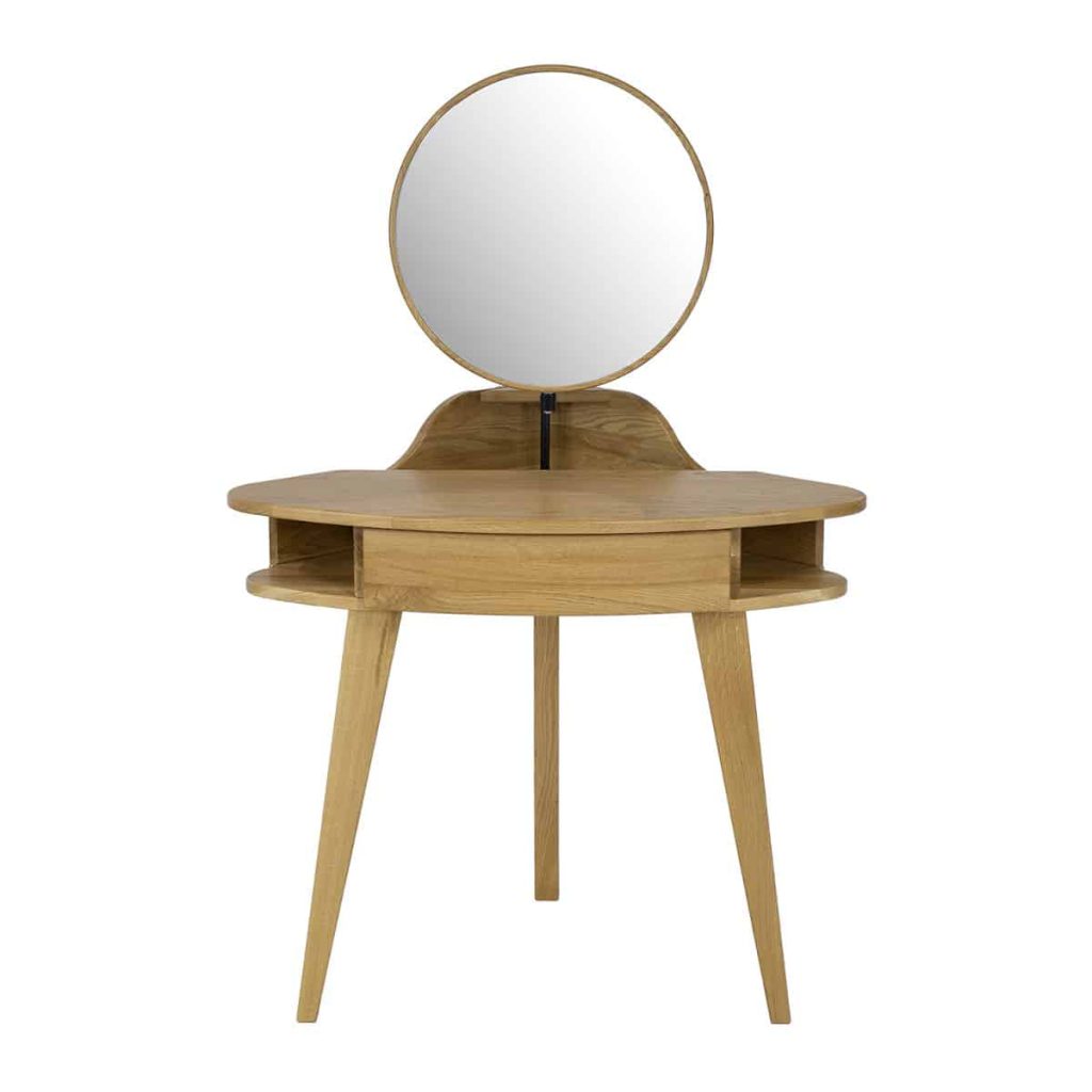 VÝPRODEJ – Dubový toaletní stolek Heritage – 96/79(142)/75cm (š/v/h) – 5YG