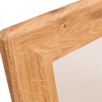 Zrcadlo v masivním dubovém rámu OakWood nr.06 – 100/70/3cm (š/v/h)