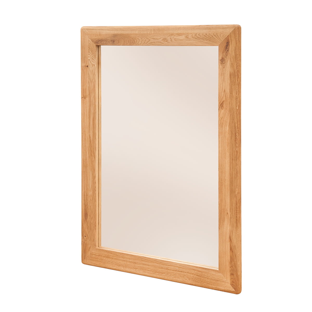 Zrcadlo v masivním dubovém rámu OakWood nr.06 – 100/70/3cm (š/v/h)