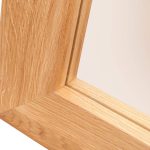 Zrcadlo v masivním dubovém rámu OakWood nr.06 – 100/70/3cm (š/v/h)