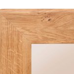 Zrcadlo v masivním dubovém rámu OakWood nr.06 – 100/70/3cm (š/v/h)