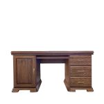 Dřevěný dubový psací stůl PS201 DB Castello – 180/85/70cm (š/v/h)