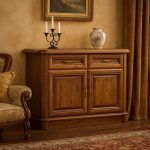 Dubová komoda DB20 History – 120/85/50cm (š/v/h)