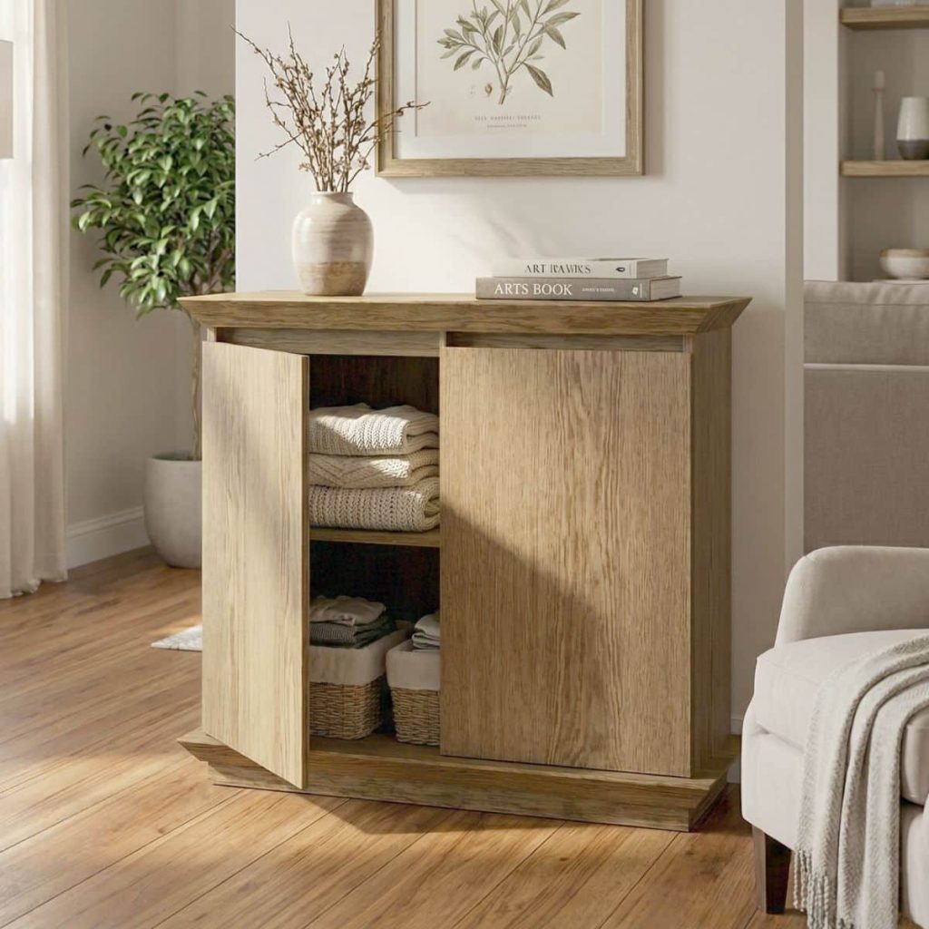 Dubová komoda KD709 ROMA – 102/85/45cm (š/v/h)