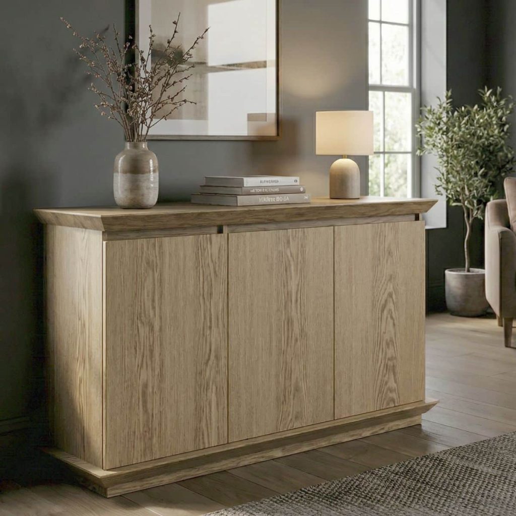 Dubová komoda KD710 ROMA – 150/85/45cm (š/v/h)