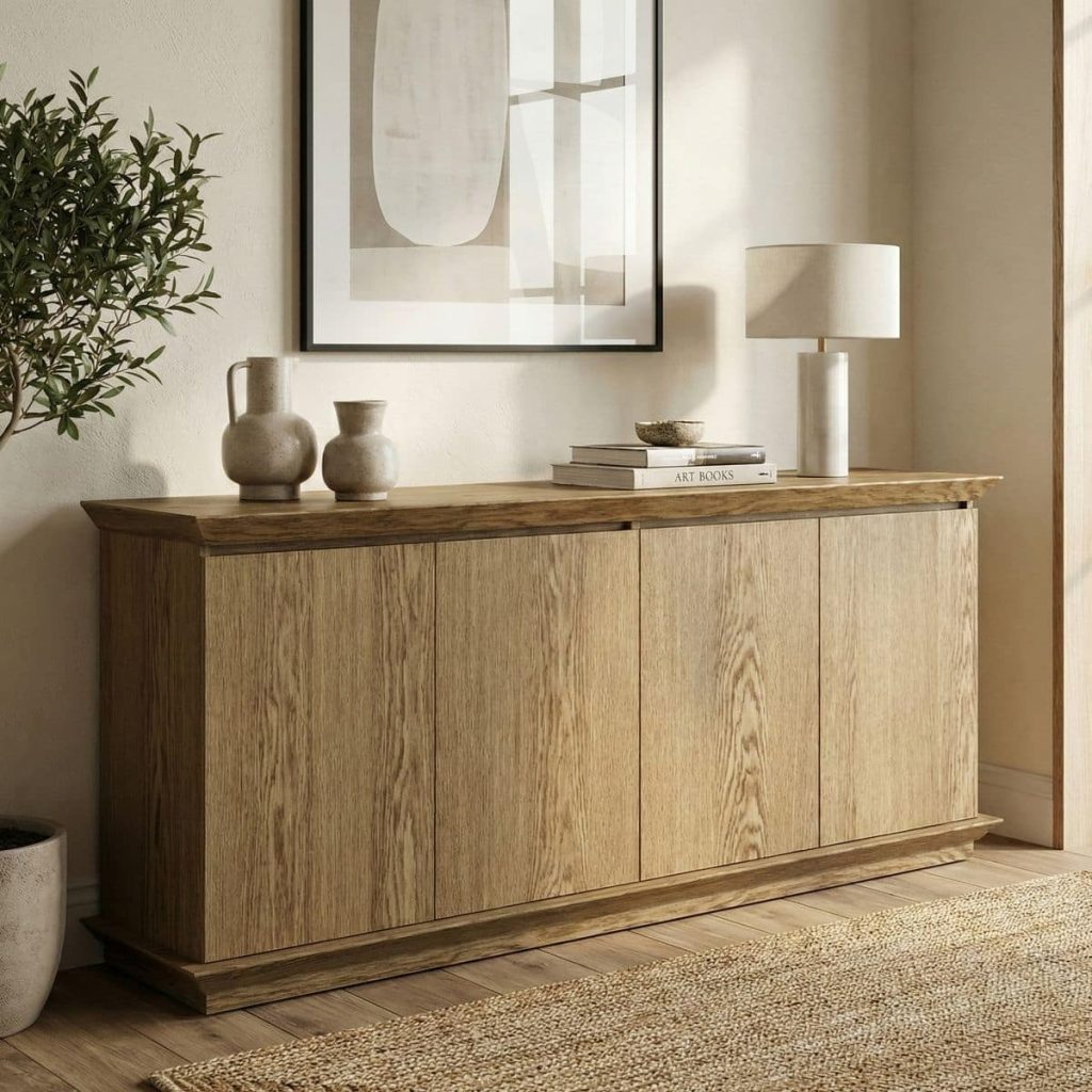 Dubová komoda KD711 ROMA – 200/85/45cm (š/v/h)