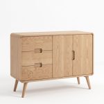 Dubová komoda KO804DB – 70´s Collection – 137/90/43cm (š/v/h) – 5YG