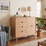 Dubová komoda KO806DB – 70´s Collection – 110/110/43cm (š/v/h) – 5YG