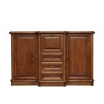 Dubová komoda s barem DB19 History – 183/116/50cm (š/v/h)