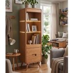 Dubová Vitrína VI802DB – 70´s Collection – 53/195/43cm (š/v/h) – 5YG