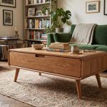 Dubový konferenční stolek KS801DB – 70´s Collection – 115/50/60cm (š/v/h) – 5YG