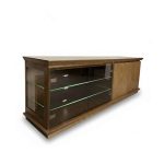 Dubový TV stolek TV708 ROMA – 200/65/45cm (š/v/h)